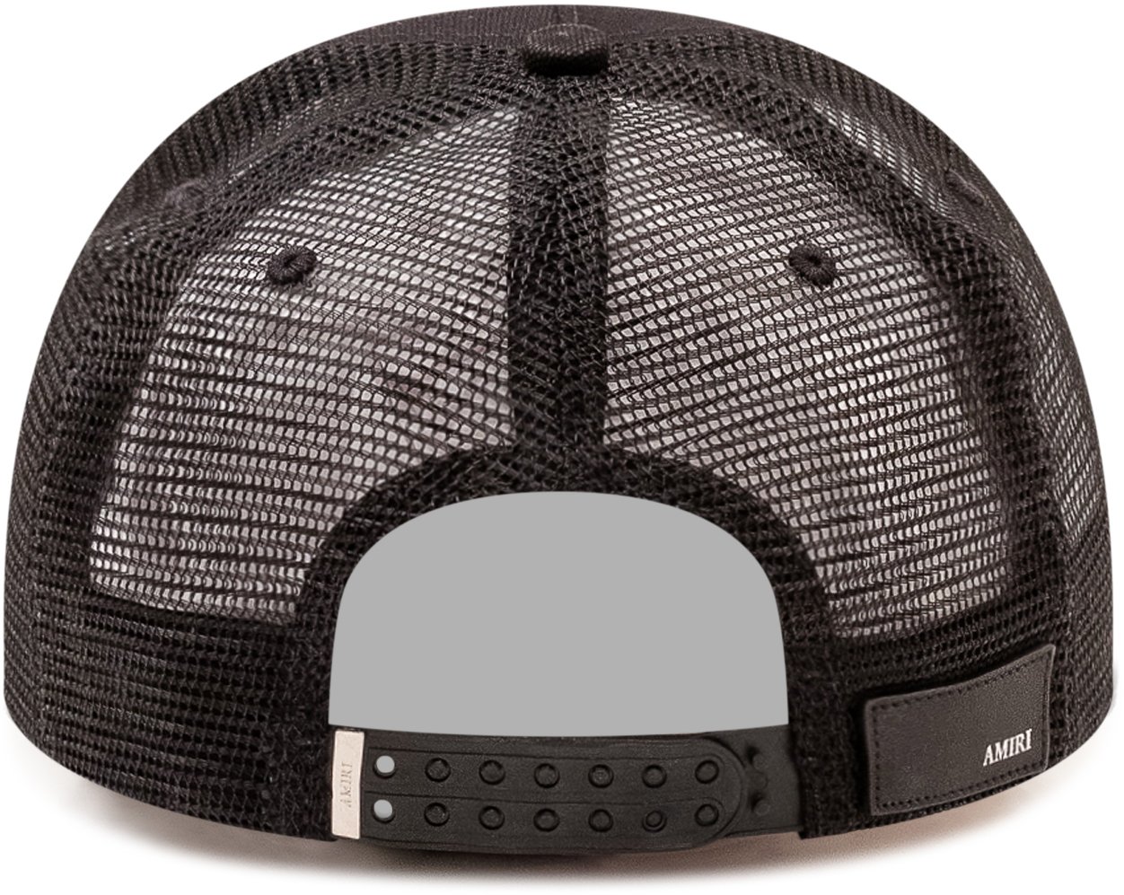 Amiri Cappello Trucker con Logo Ricamato Zwart