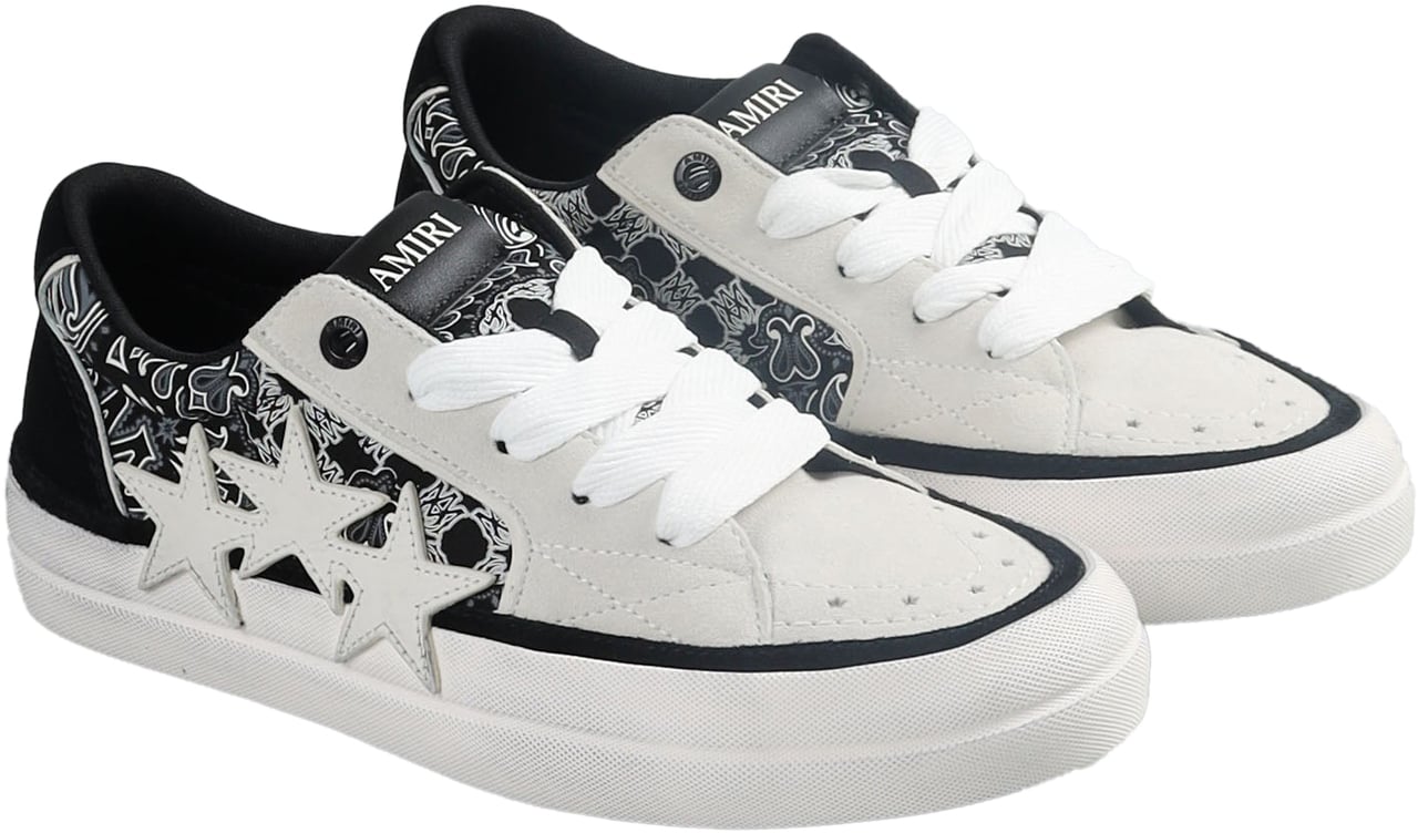 Amiri AMIRI BANDANA SUNSET SKATE SNEAKERS Zwart