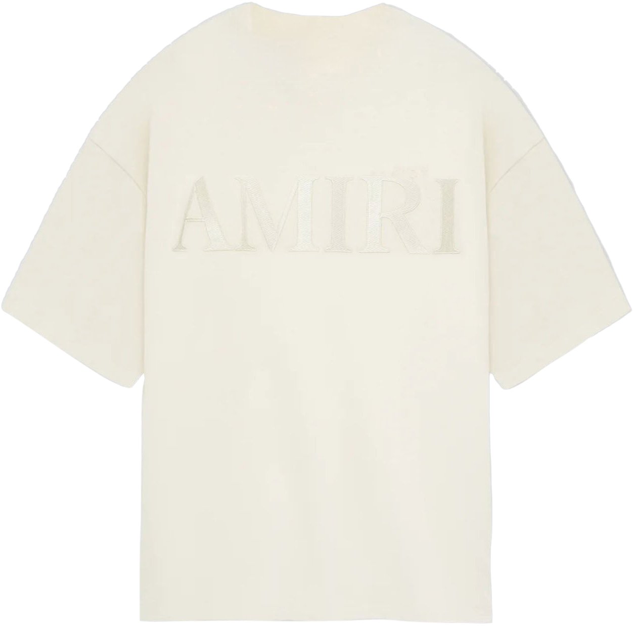 Amiri AMIRI LOGO OVERSIZED T-SHIRT Wit