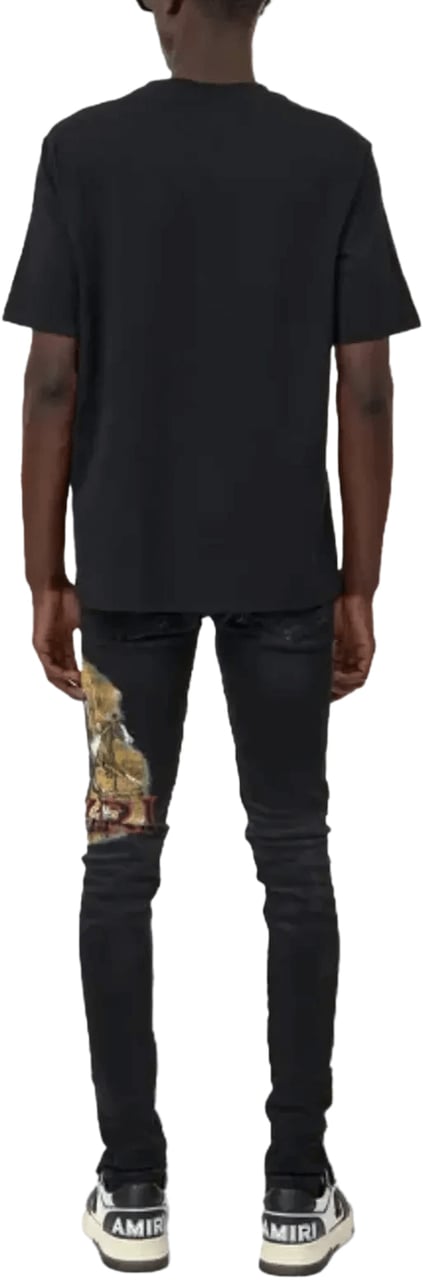 Amiri AMIRI SCRIPT T-SHIRT ZWART Zwart