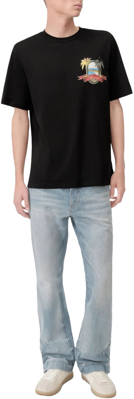 Amiri AMIRI STRAIGHT FLARE JEANS Blauw