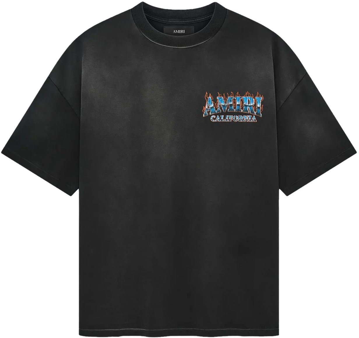 Amiri AMIRI SUNNY PLACE OVERSIZED T-SHIRT Zwart