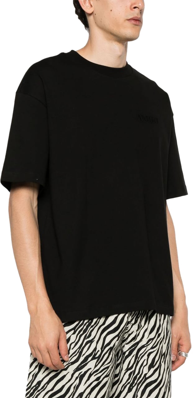 Amiri Amiri T-shirt E Polo Nero Zwart
