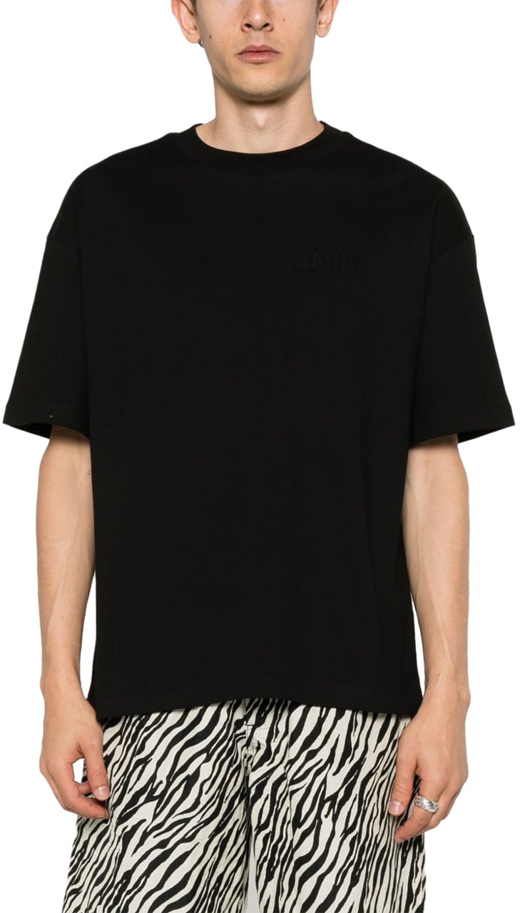 Amiri Amiri T-shirt E Polo Nero Zwart