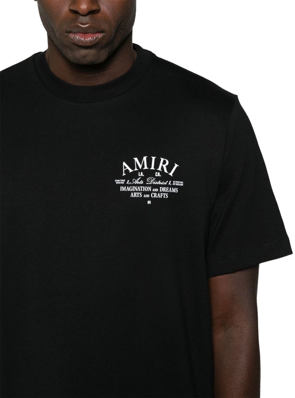 Amiri Amiri T-shirt E Polo Nero Zwart