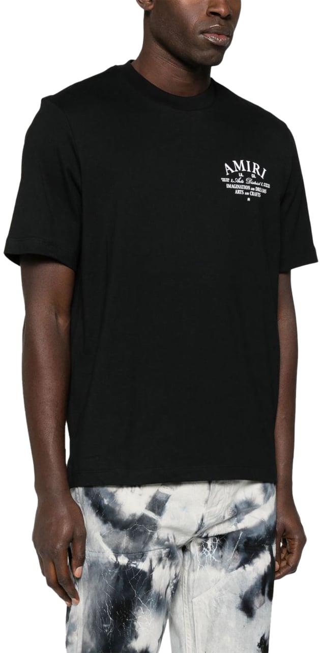 Amiri Amiri T-shirt E Polo Nero Zwart