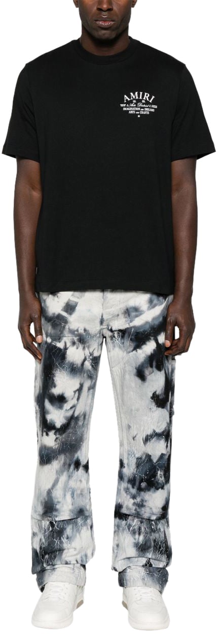 Amiri Amiri T-shirt E Polo Nero Zwart