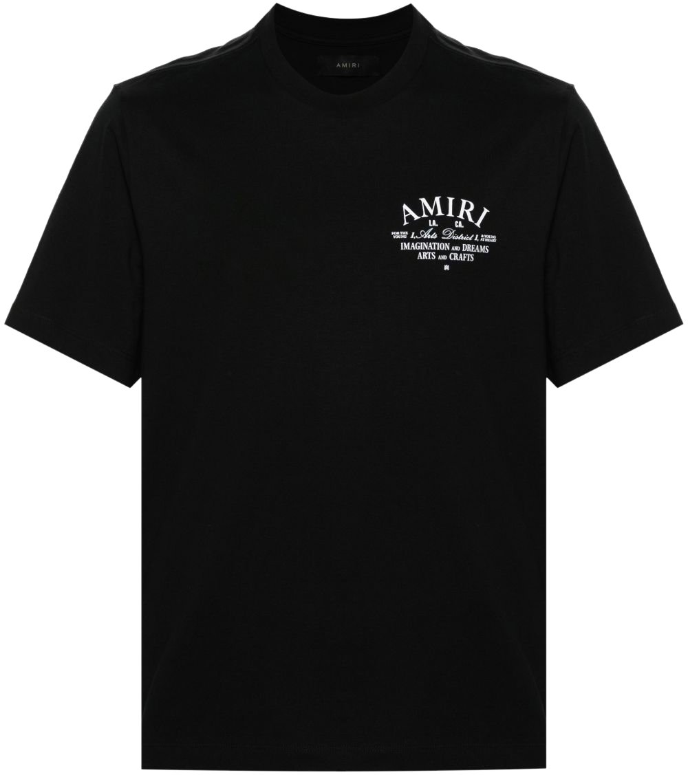 Amiri Amiri T-shirt E Polo Nero Zwart