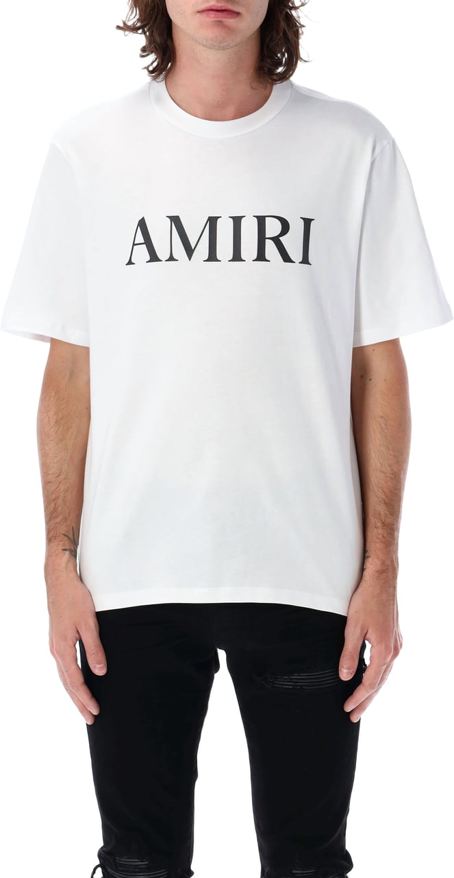 Amiri Core Logo Tee Bianco Wit