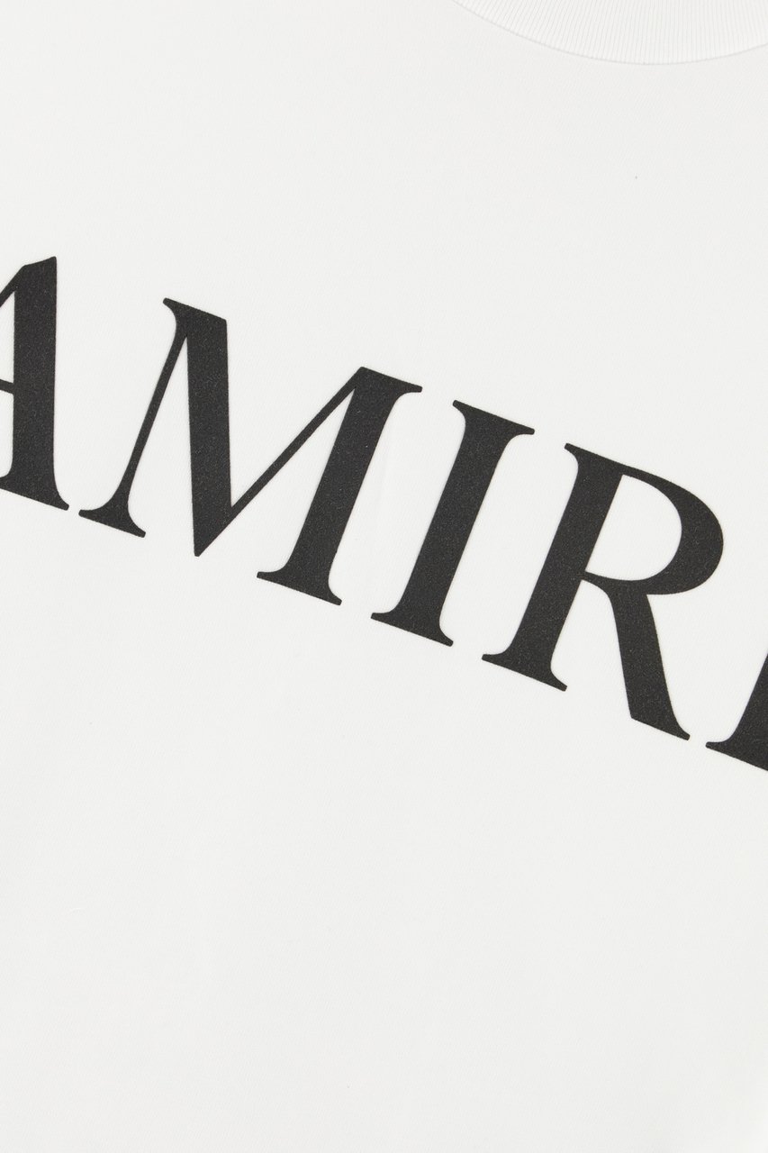Amiri White cotton t-shirt Wit
