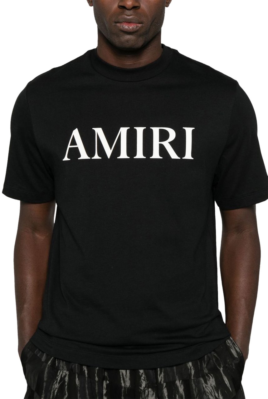 Amiri Amiri T-shirt E Polo Nero Zwart
