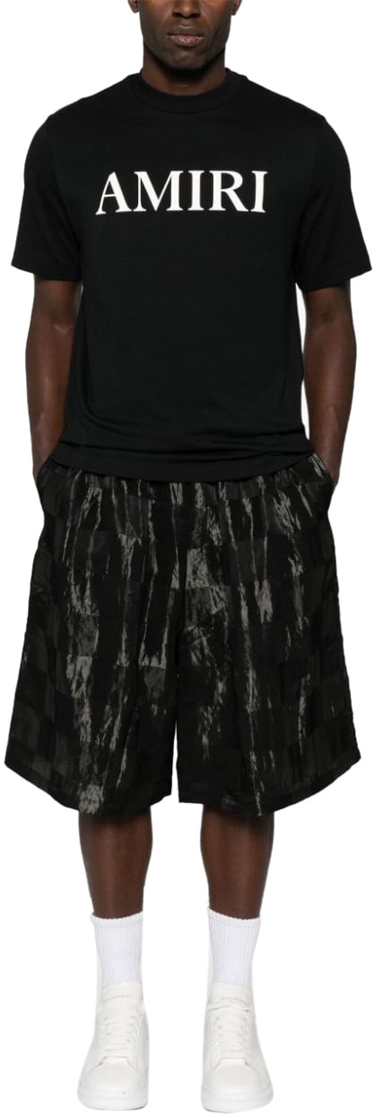 Amiri Amiri T-shirt E Polo Nero Zwart