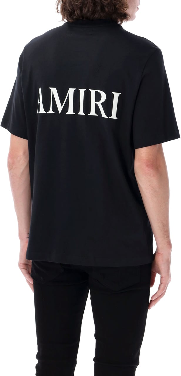 Amiri Ma Core Logo Tee Nero Zwart