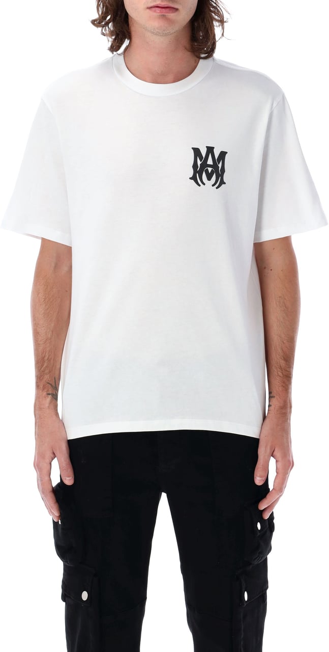 Amiri Ma Core Logo Tee Bianco Wit