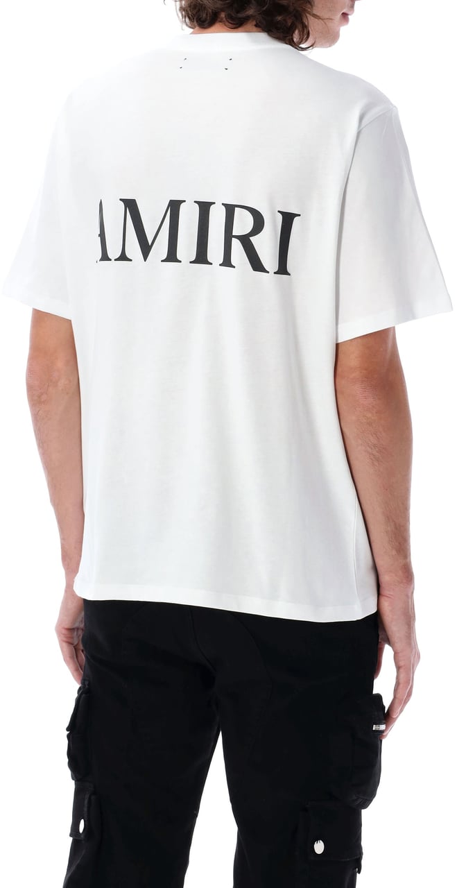 Amiri Ma Core Logo Tee Bianco Wit