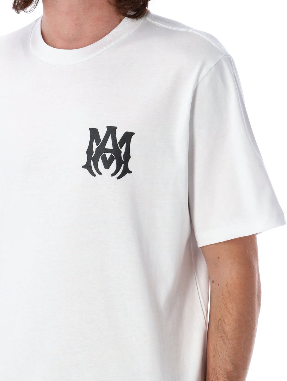 Amiri Ma Core Logo Tee Bianco Wit