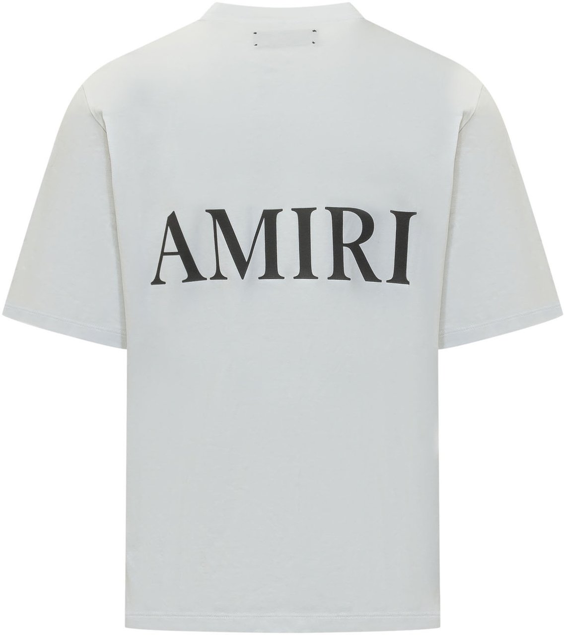 Amiri T-shirt Core Logo con Girocollo e Stampa sul Petto Wit