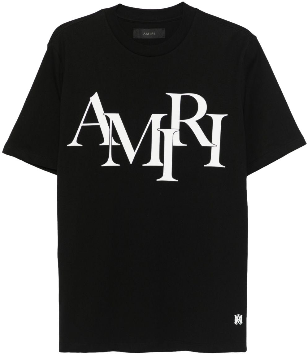 Amiri Amiri  T-shirt E Polo Nero Zwart
