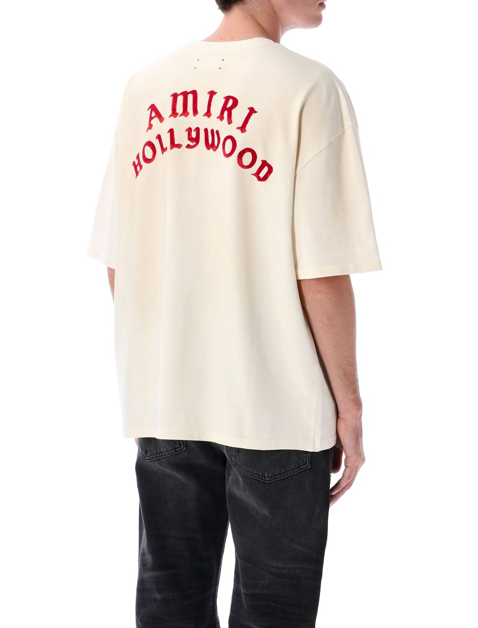 Amiri Hollywood oversized tee Neutraal