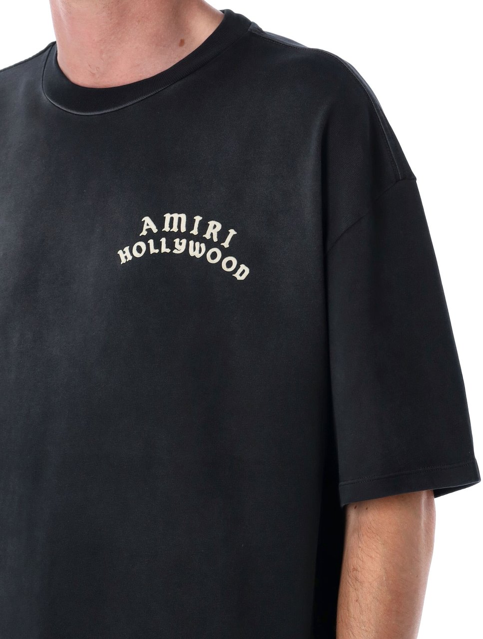 Amiri Amiiri Hollywood Tshirt Nero Zwart