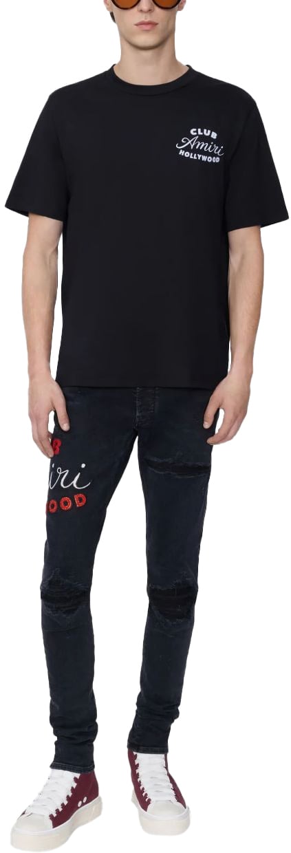 Amiri T-Shirts And Polos Black Zwart