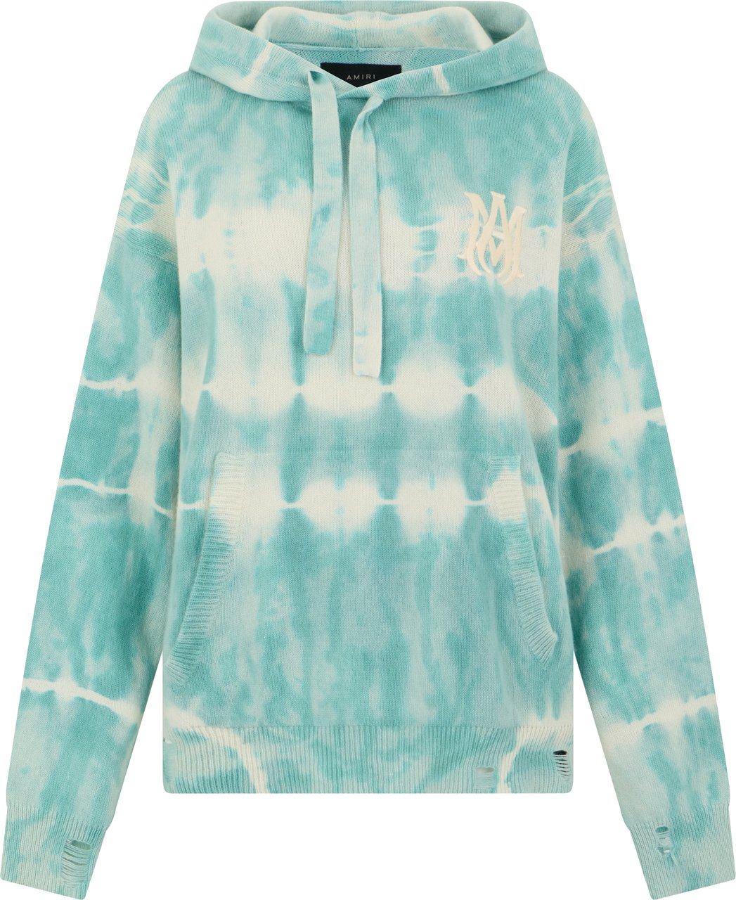 Amiri Cotton tie-dye sweatshirt Lichtblauw