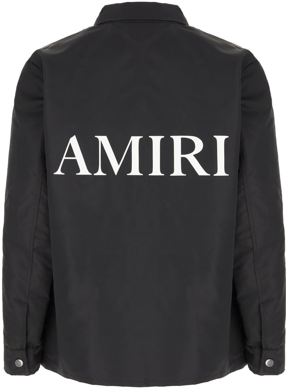 Amiri Black nylon jacket Zwart