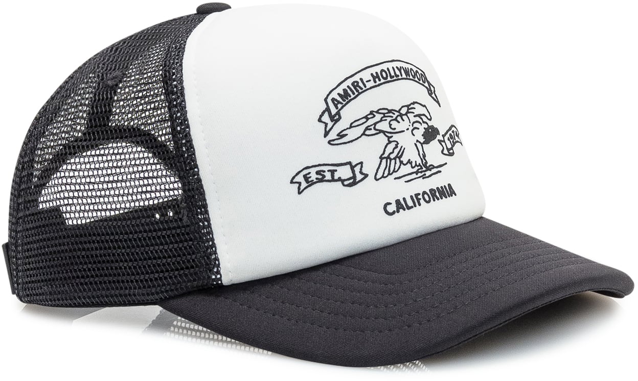 Amiri Cappellino Eagle Trucker Zwart