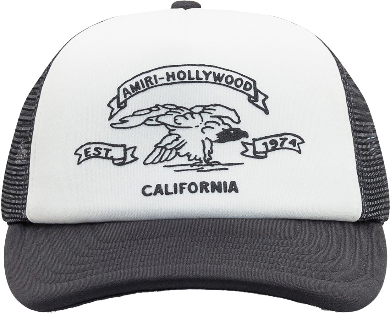 Amiri Cappellino Eagle Trucker Zwart