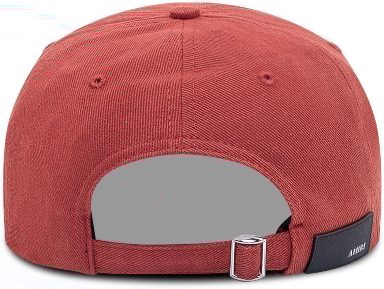 Amiri Cappellino con Ricamo Monogramma Frontale Rood