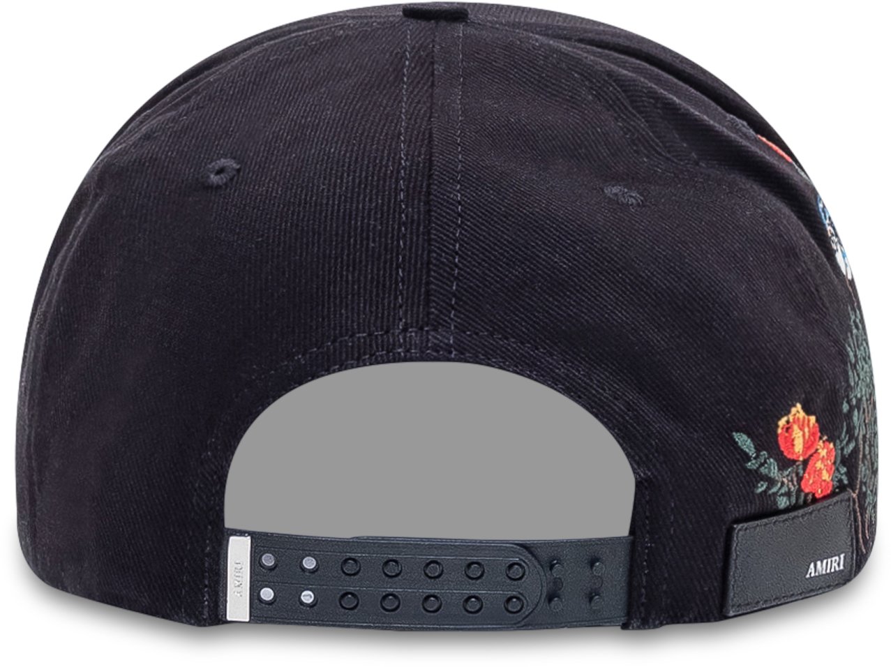 Amiri Cappellino Chateau Amiri con Ricamo Zwart