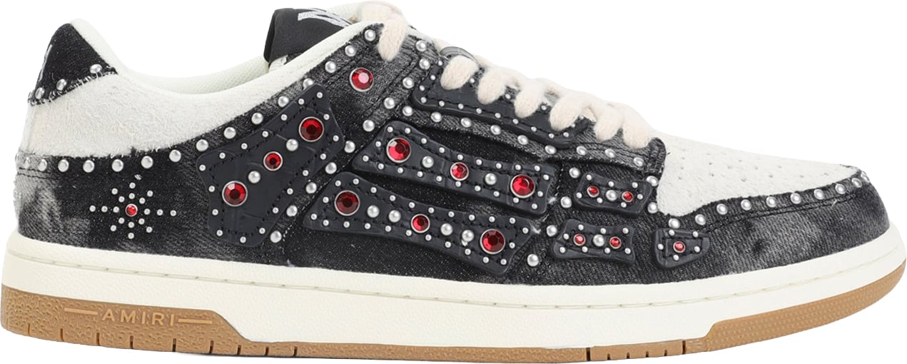 Amiri Studded Skeleton Top Low Sneakers Divers