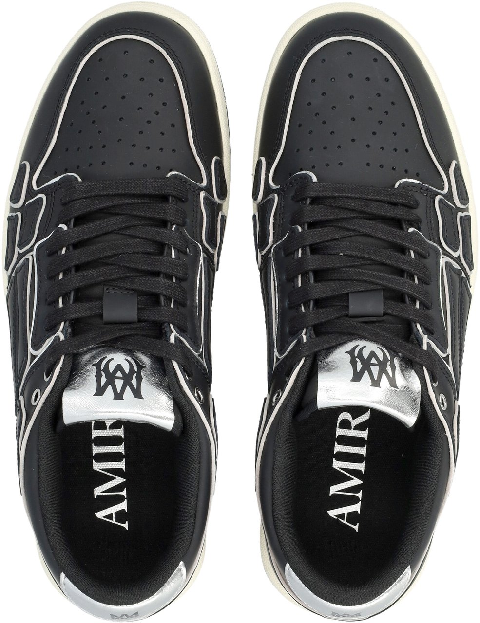 Amiri Skel Top Low Nero Zwart