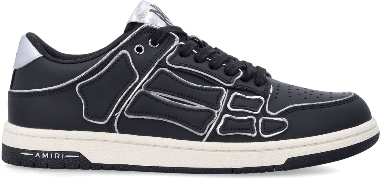 Amiri Amiri Classic Low Silver-Detail Sneakers Zwart