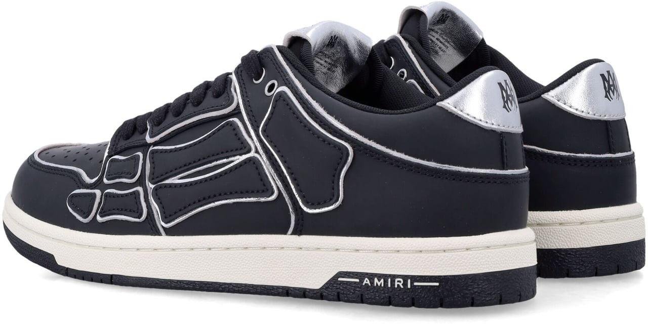Amiri Amiri Classic Low Silver-Detail Sneakers Zwart