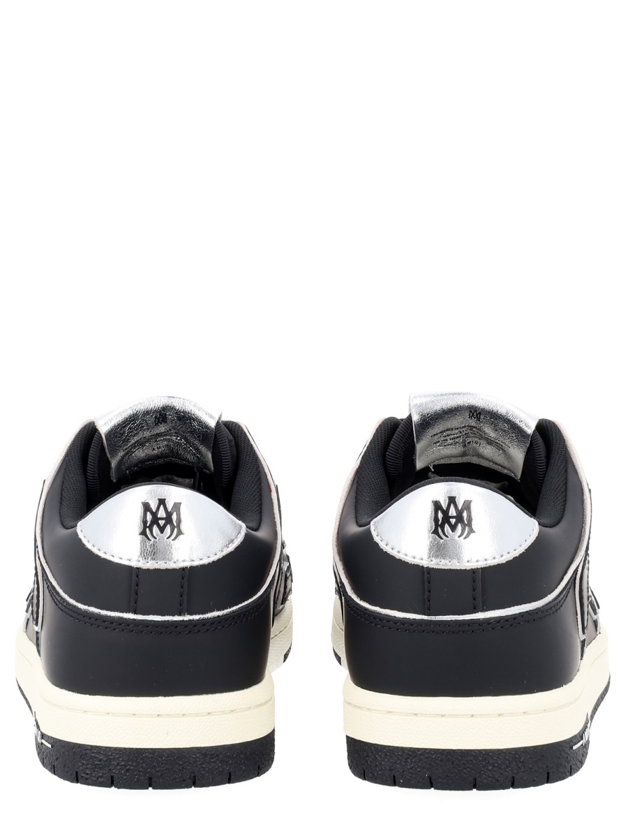 Amiri Skel Top Low Cow Leather Sneakers Zwart