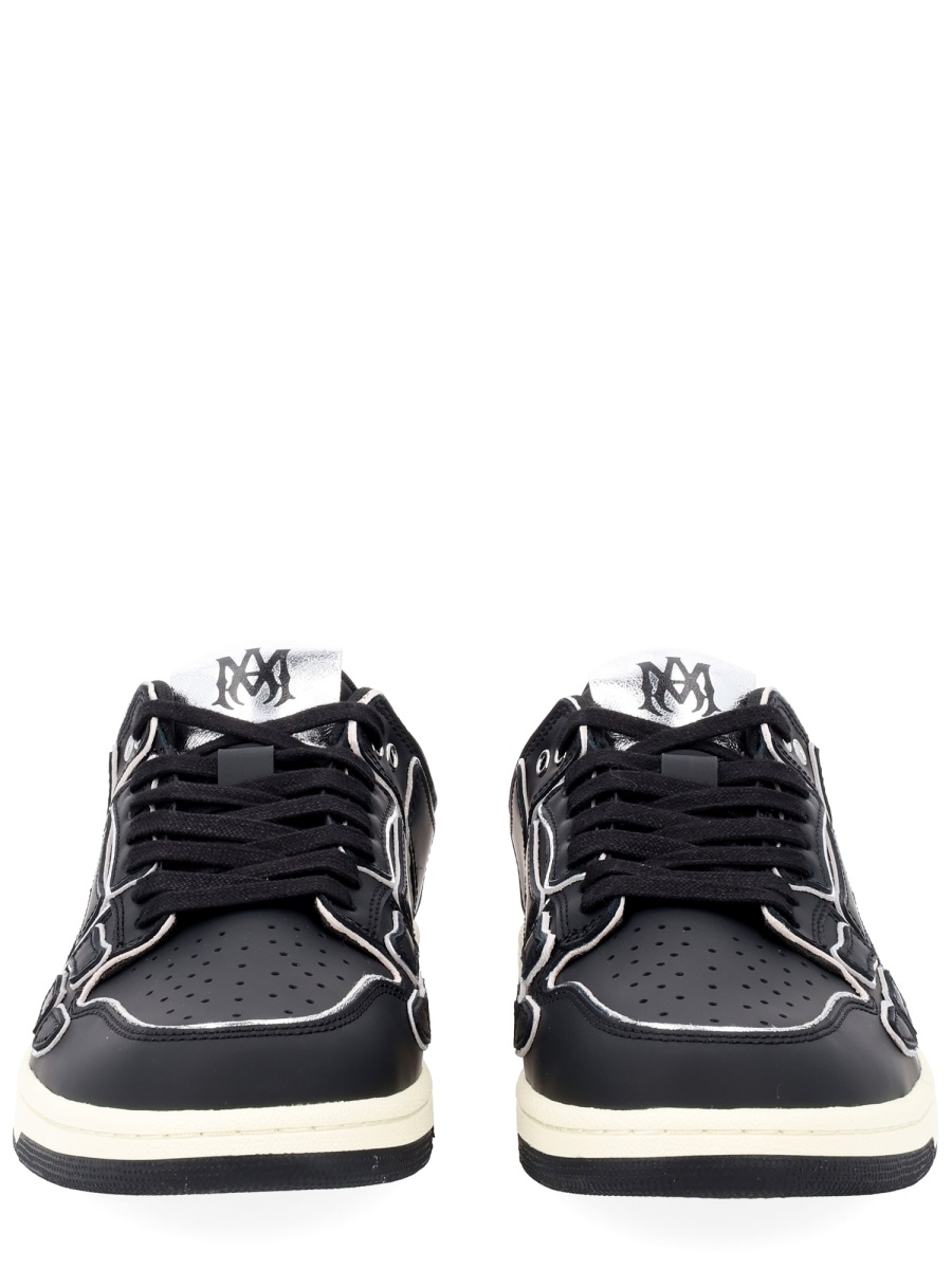 Amiri Skel Top Low Cow Leather Sneakers Zwart