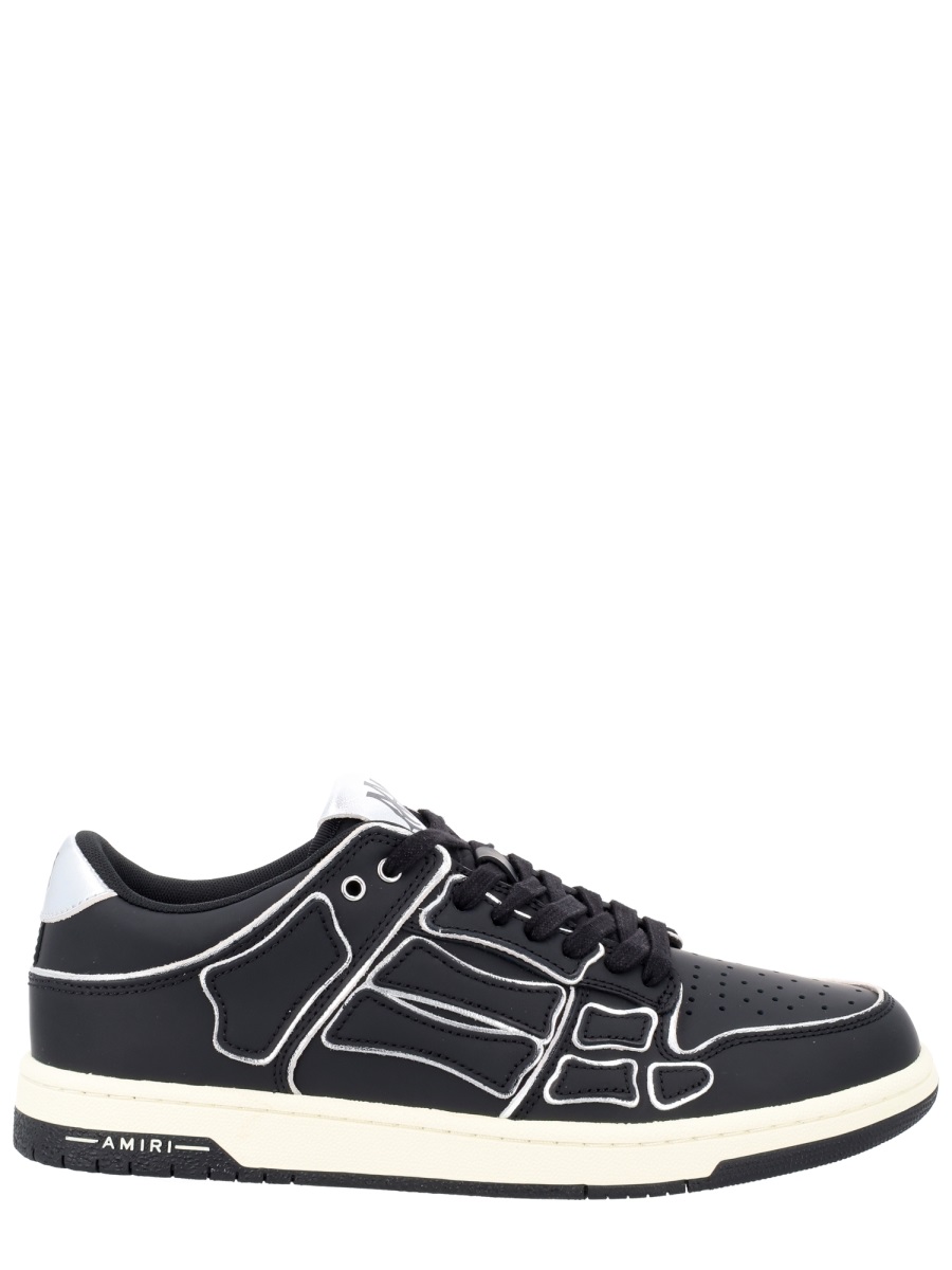 Amiri Skel Top Low Cow Leather Sneakers Zwart