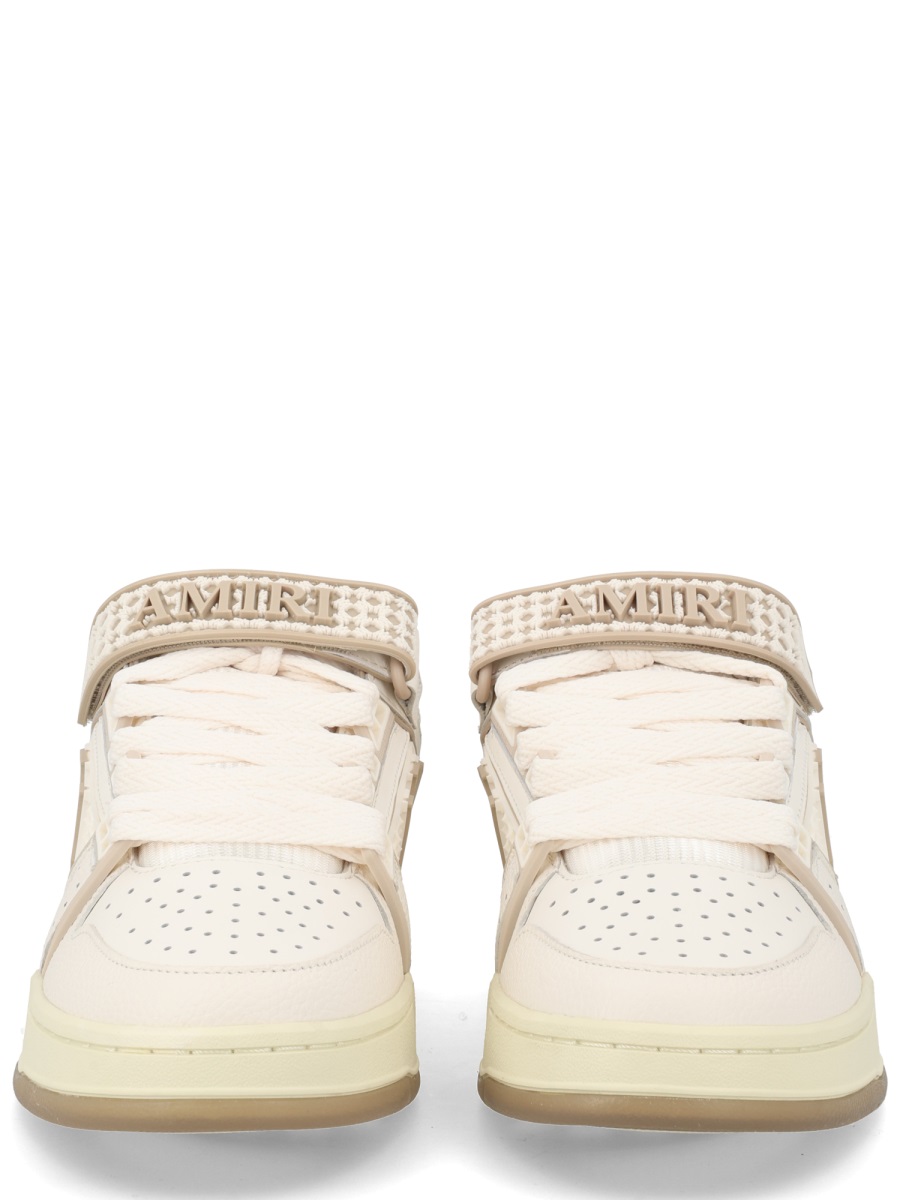 Amiri Ma Skyline Perforated Toe Strap Sneakers Neutraal