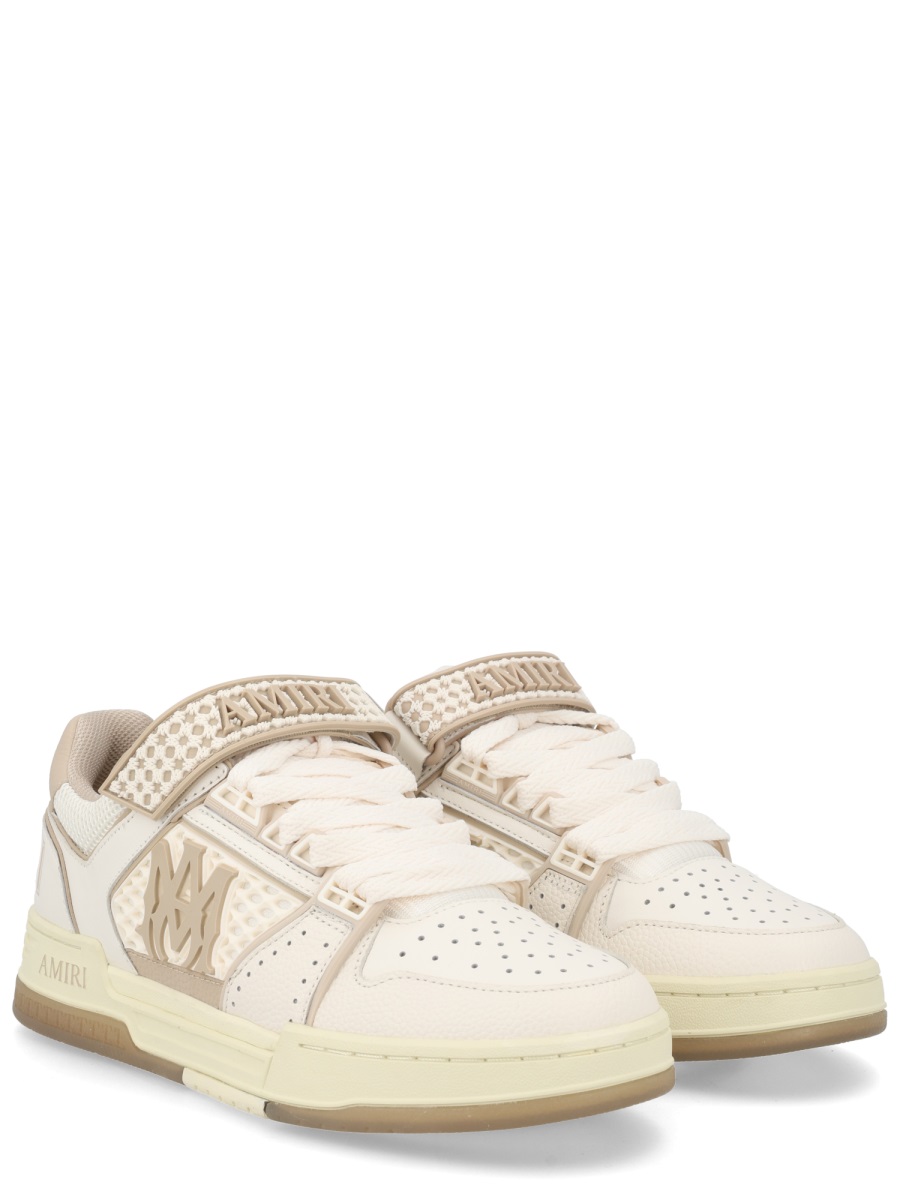 Amiri Ma Skyline Perforated Toe Strap Sneakers Neutraal