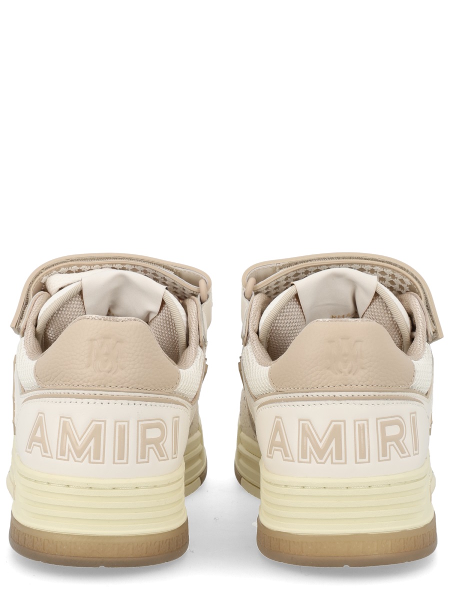 Amiri Ma Skyline Perforated Toe Strap Sneakers Neutraal