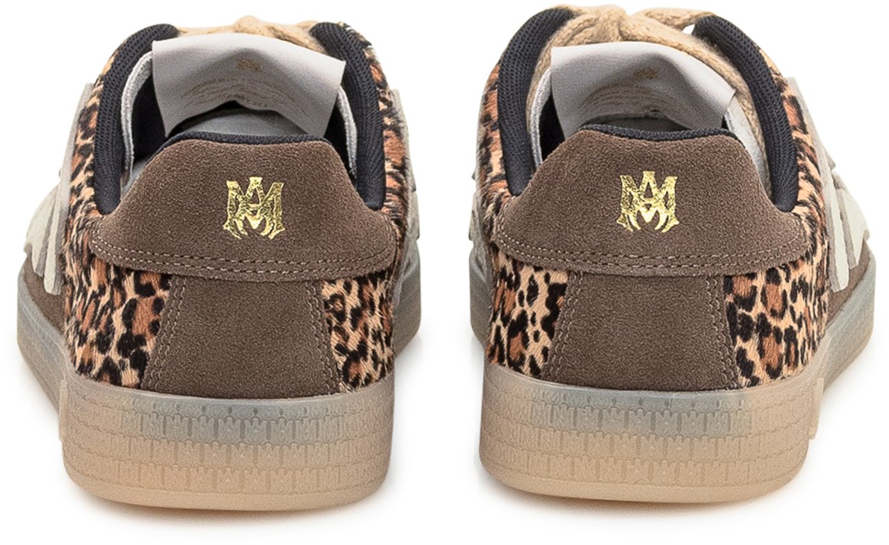 Amiri Sneakers Leopard Pacific Bones Beige