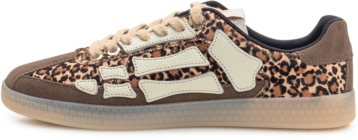 Amiri Sneakers Leopard Pacific Bones Beige