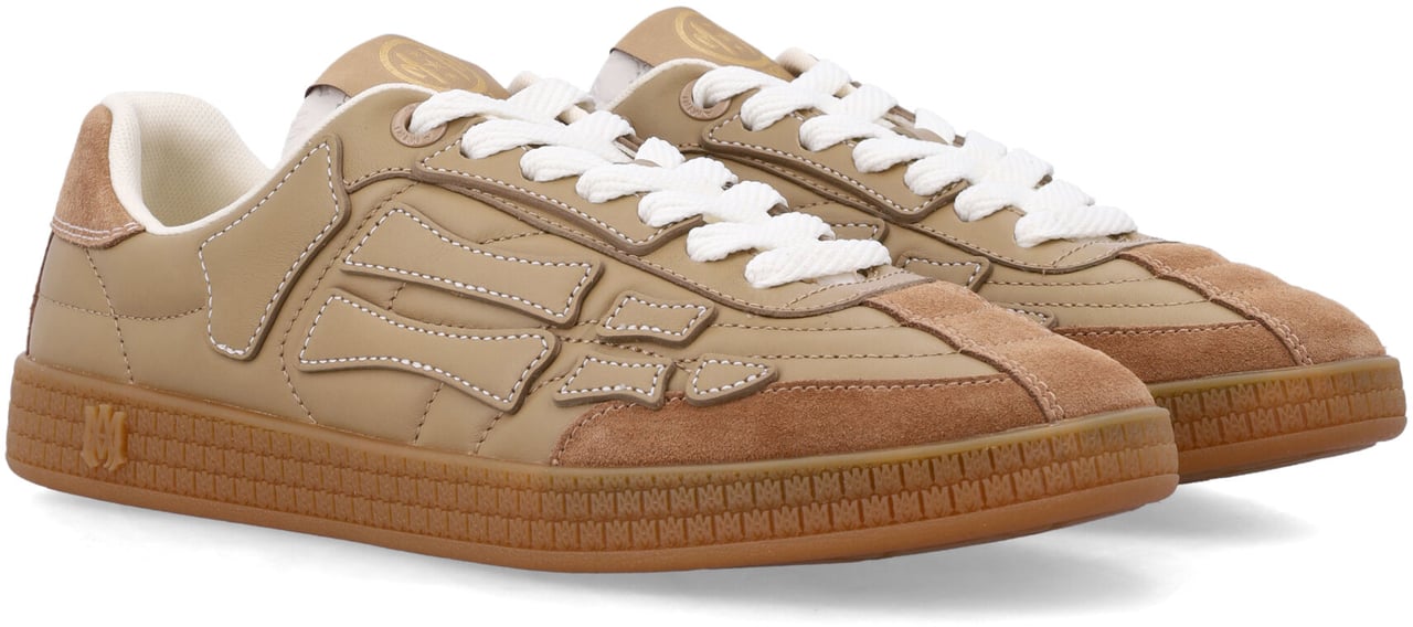 Amiri Amiri Pacific Bones Leather Sneakers Bruin