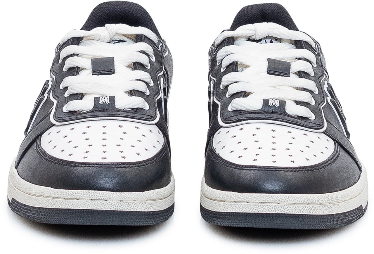 Amiri Sneaker Newport con Lacci e Logo Laterale Zwart