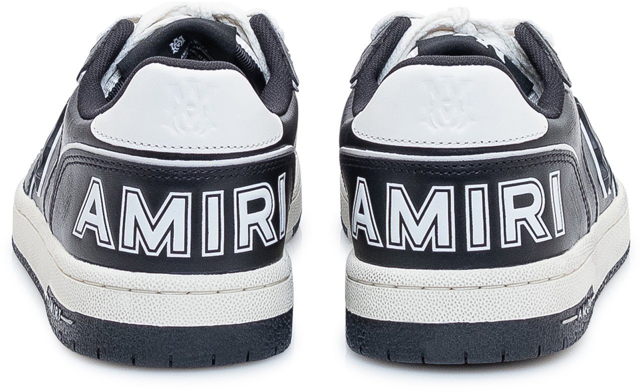 Amiri Sneaker Newport con Lacci e Logo Laterale Zwart