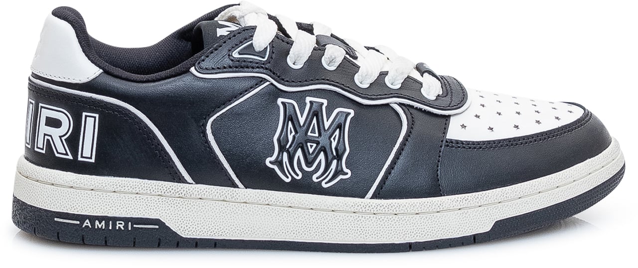 Amiri Sneaker Newport con Lacci e Logo Laterale Zwart