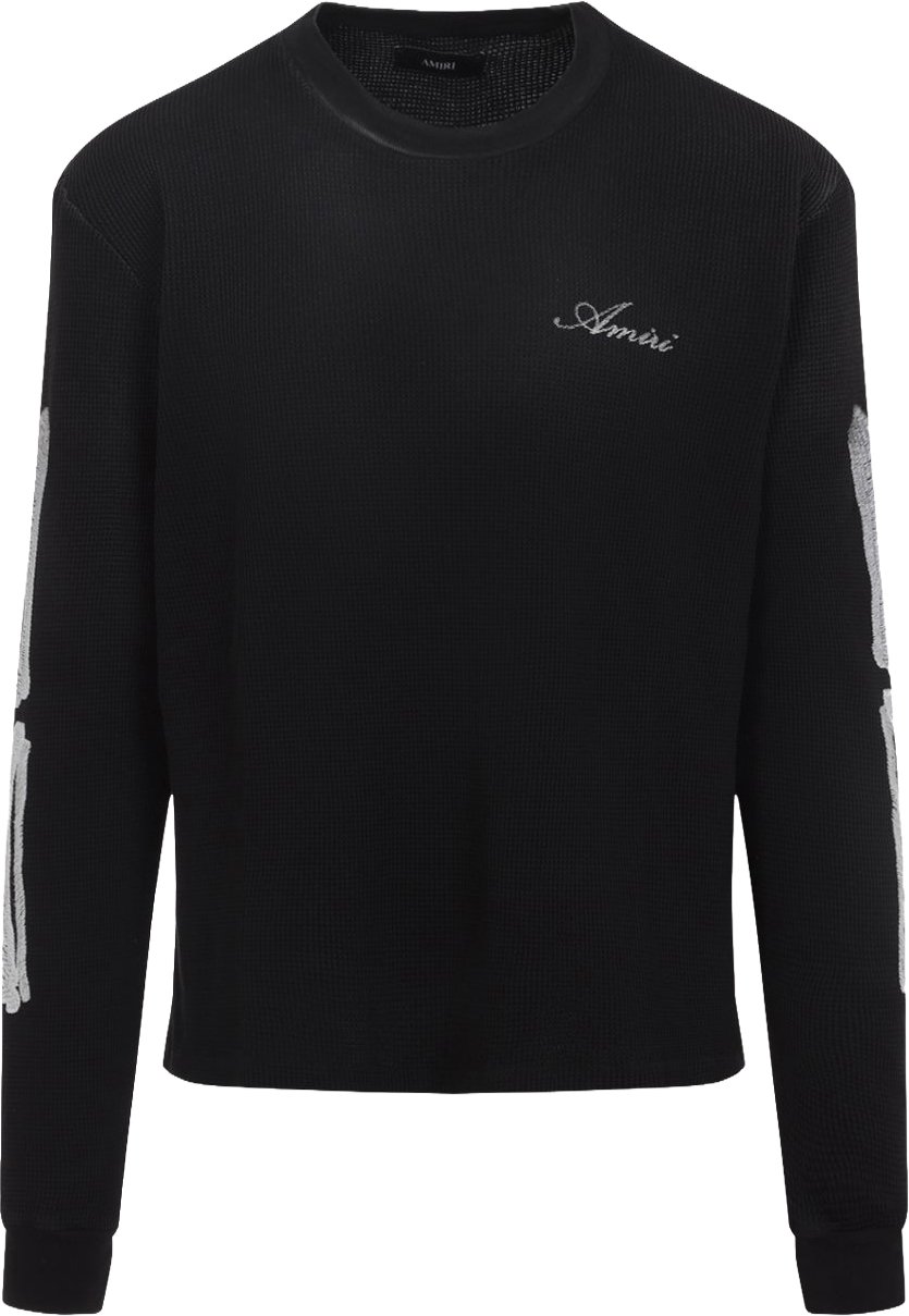 Amiri Amiri Bones Long Sleeves Tee Divers
