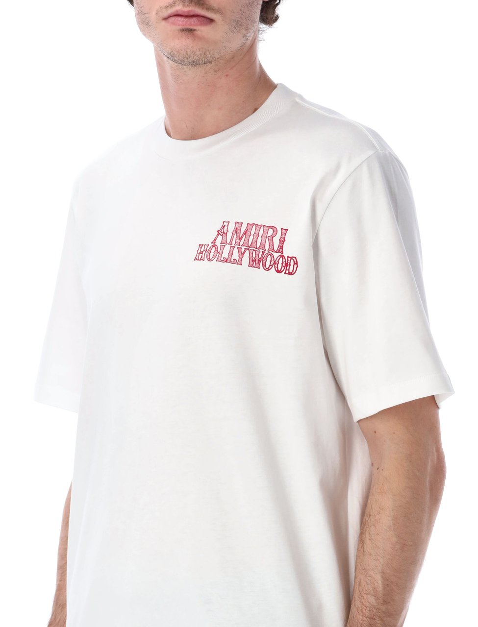 Amiri Amiri Hollywood City Tee Beige