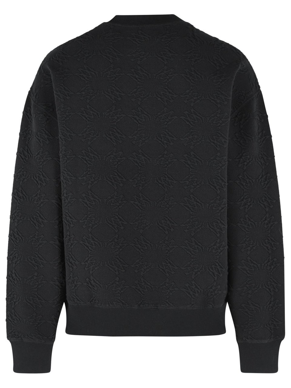 Amiri 'Ma Quad' Black Cotton Blend Sweatshirt Zwart